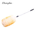 Sheepskin Duster with Duster with Long Handle